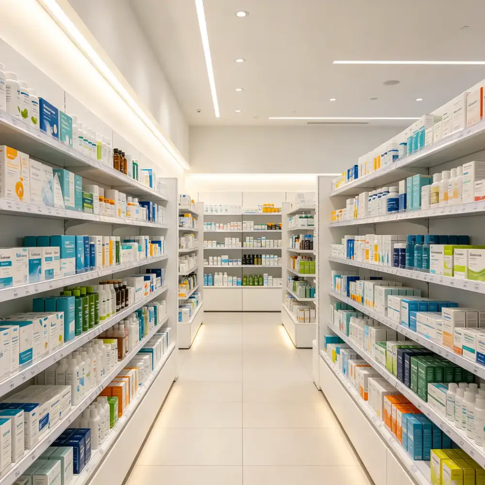 Pharmacy aisle 1