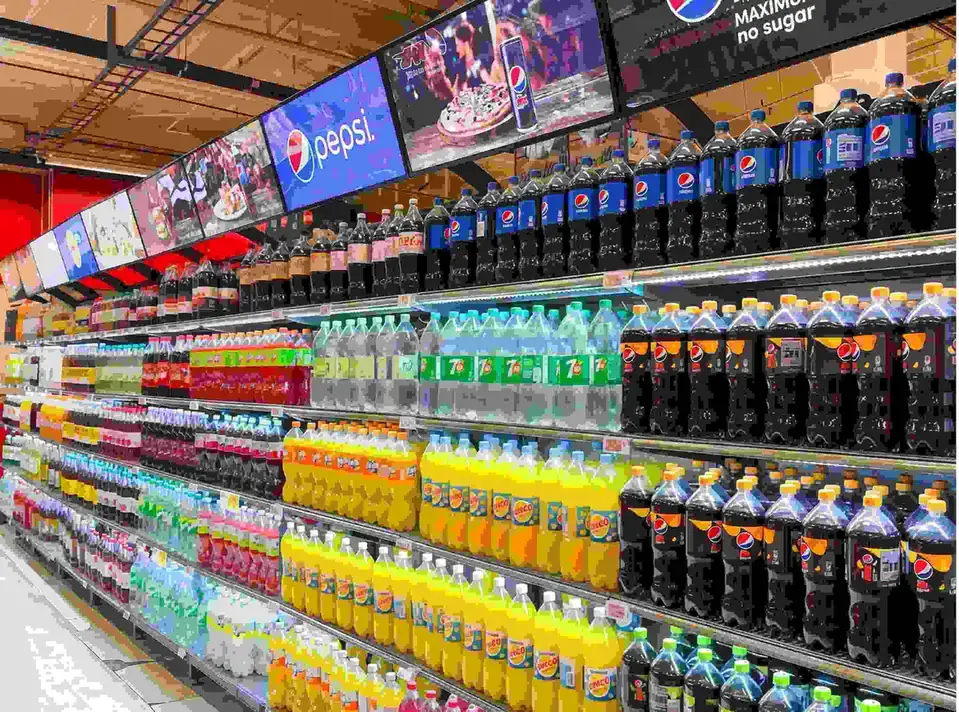 Supermarket grocery aisle 6